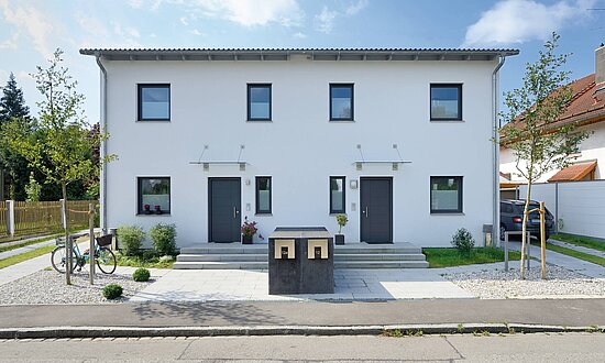 Musterhaus Gräfelfing Außenansicht