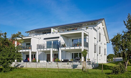 Mehrfamilienhaus in ökologischer Holzbauweise