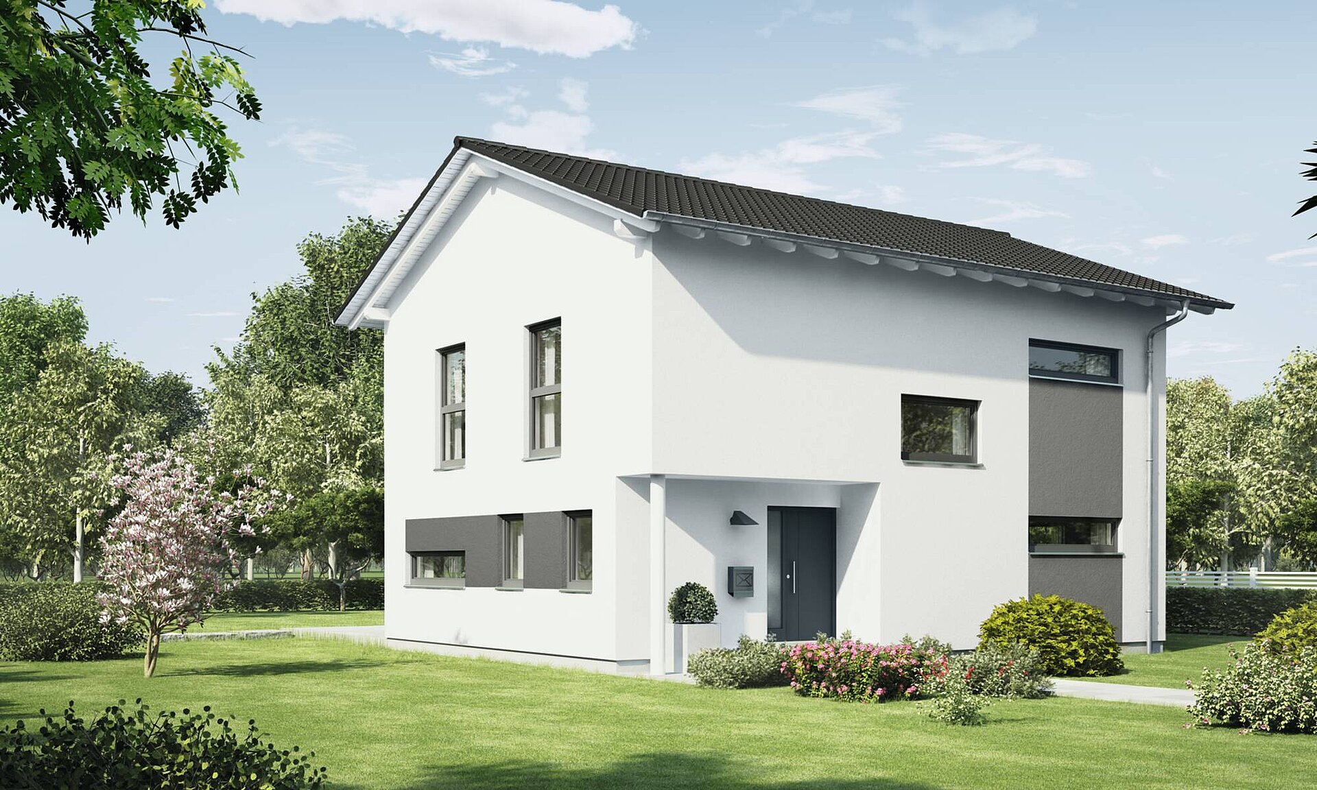 Musterhaus Musterhaus Außenansicht