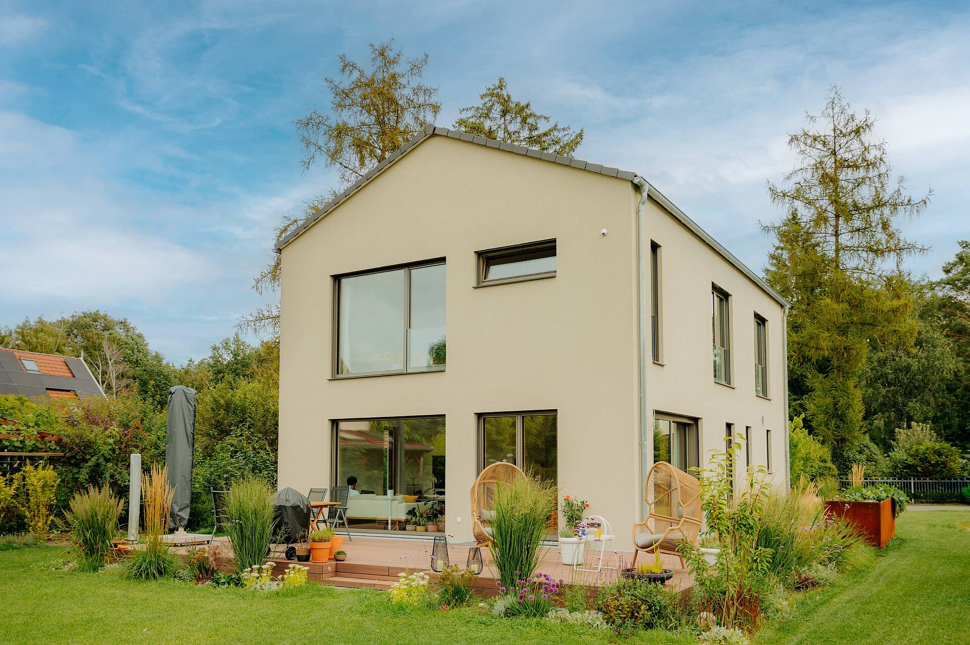 Modernes Familienhaus Einfamilienhaus