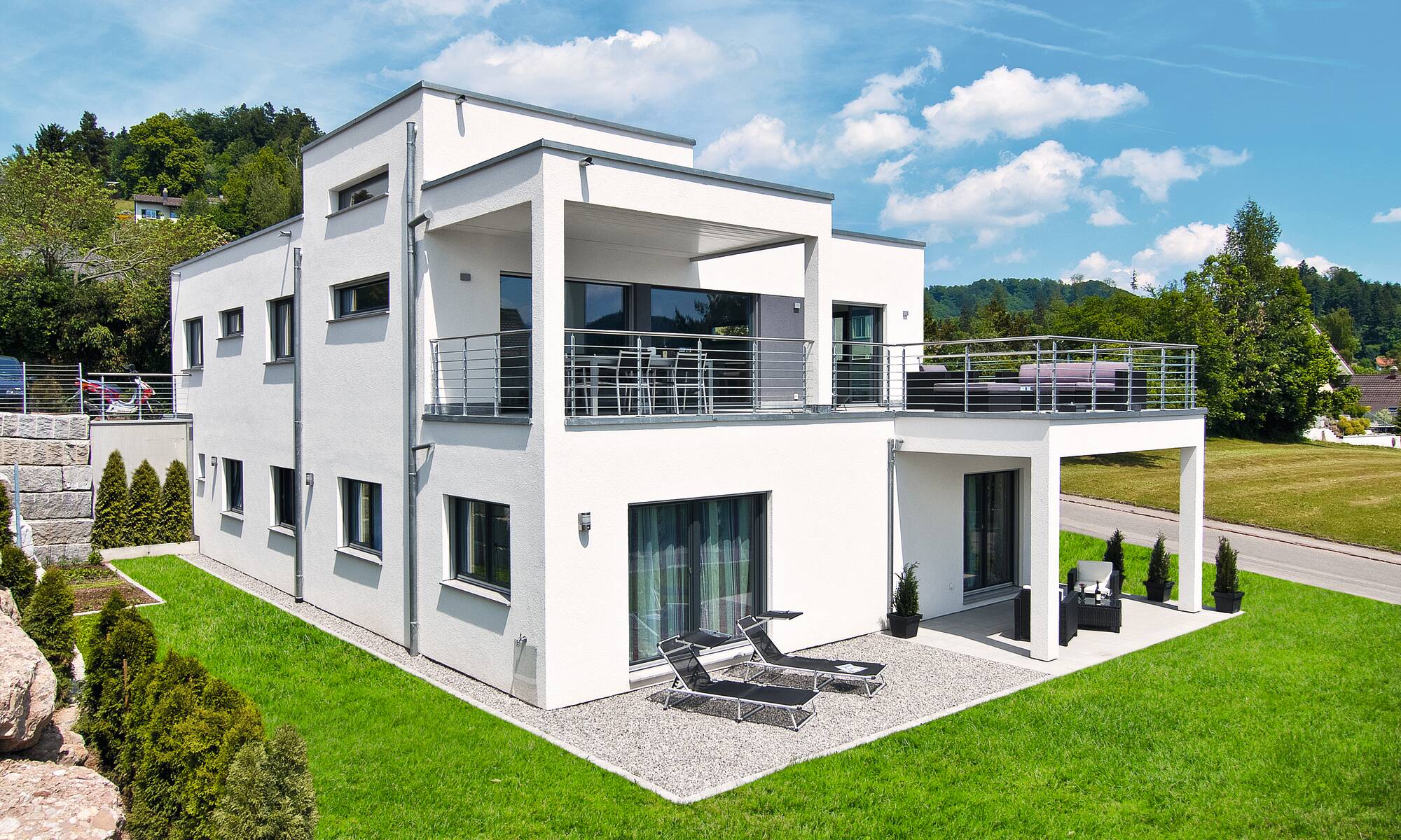 Musterhaus Adetswil Außenansicht