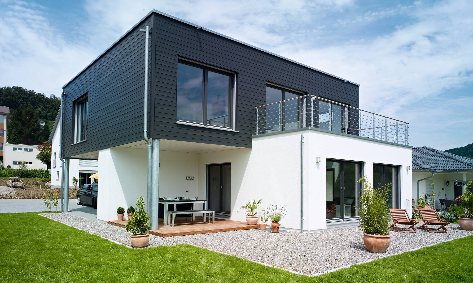 Musterhaus Adetswil Außenansicht