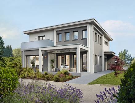 Ausstellungshaus in kunstvoller Architektur Stadtvilla Fellbach