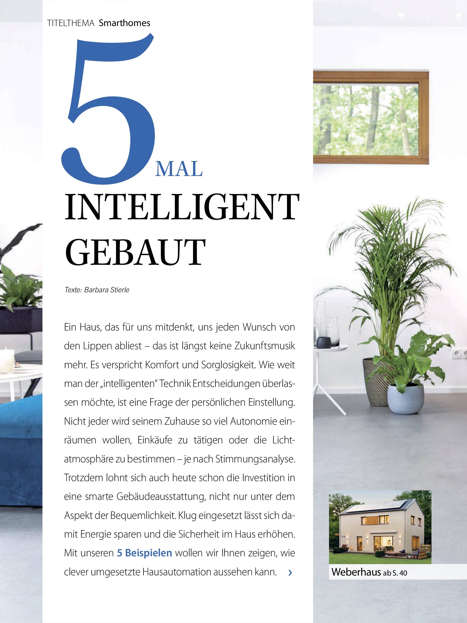 Hausbau Ausgabe 11/ 12 2019