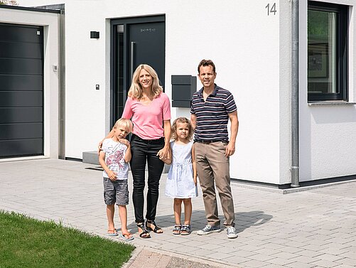 Bauherrenfamilie