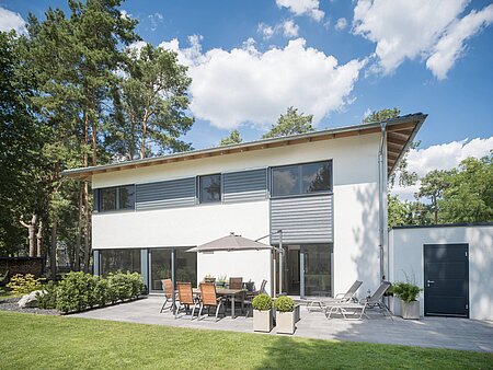 Einfamilienhaus mit Walmdach