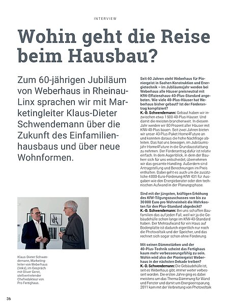 pro fertighaus Ausgabe 2 2020