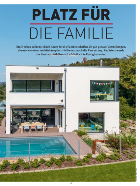 E-Living Ausgabe 2 / 2022 - Platz für die Familie