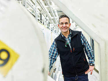 Mitarbeiter in Produktion