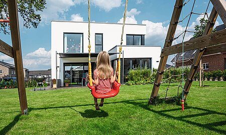 Einfamilienhaus mit Garten